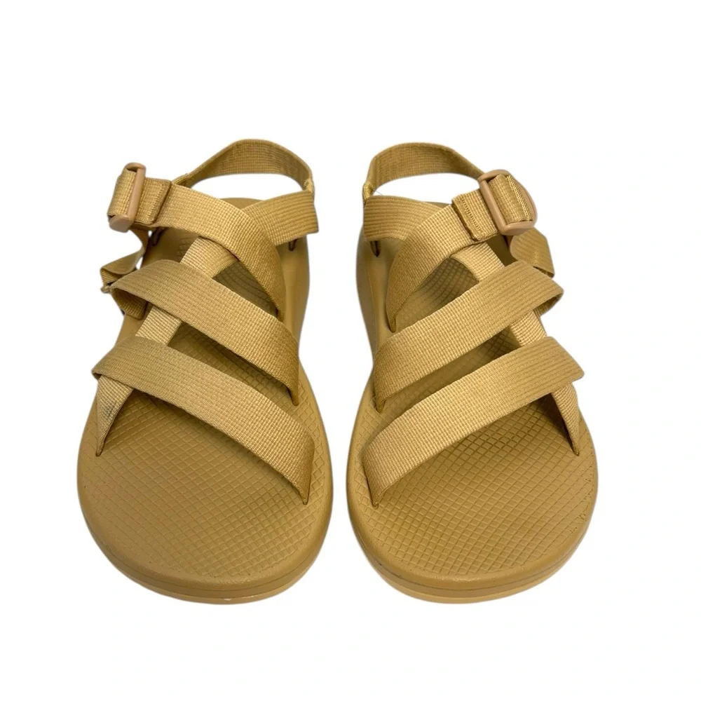 Chaco Men’s Banded Z/Cloud Monochrome Curry Tan Sandals Outdoorsy Hiking‎ Sz 11